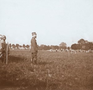 الجنرال هنري غورو ، شالون ، مارن ، شمال فرنسا ، c1914-c1918. بواسطة غير معروف