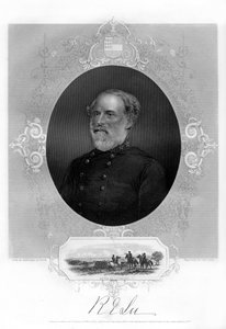 الجنرال روبرت إي لي ، الجنرال الكونفدرالي ، 1862-1867 بواسطة غير معروف
