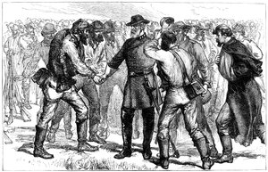 الجنرال روبرت إي ليس وداعا لجنوده ، 1865 ج 1880 بواسطة غير معروف
