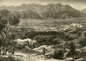 منظر عام لإسبرطة ، تم ترميمه ، 1890. بواسطة غير معروف