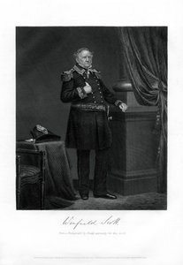 الجنرال وينفيلد سكوت ، جنرال جيش الولايات المتحدة ، دبلوماسي ، ومرشح رئاسي ، 1862-1867 بواسطة غير معروف