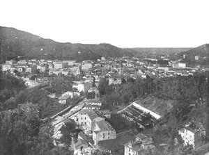 منظر عام لمدينة كرارا بإيطاليا عام 1895. بواسطة غير معروف