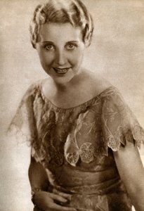 جينيفيف توبين ، الممثلة الأمريكية ، 1933 بواسطة غير معروف