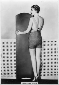 جينيفيف توبين ، ممثلة سينمائية أمريكية ، 1938 بواسطة غير معروف