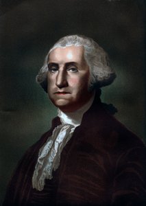 جورج واشنطن 1732-1799 ، أول رئيس للولايات المتحدة الأمريكية ، 1837 بواسطة غير معروف