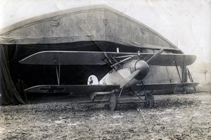 جيرمان الباتروس DV ، سويلي ، فرنسا ، 2 يناير 1918 بواسطة غير معروف