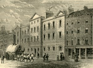 Giltspur Street Compter ، 1840 ، c1872. بواسطة غير معروف