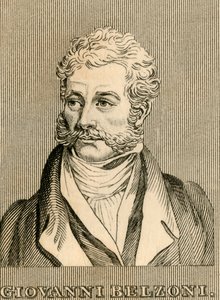 جيوفاني بيلزوني ، 1778-1823 ، 1830. بواسطة غير معروف