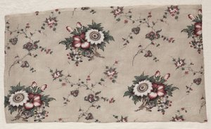 جزء Chintz المزجج ، ج. 1830. بواسطة غير معروف