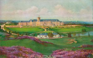 فندق Gleneagles في بيرثشاير ، c1930 بواسطة غير معروف