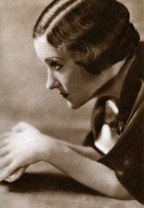 غلوريا سوانسون ، الممثلة الأمريكية ، 1933 بواسطة غير معروف
