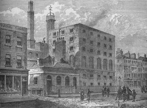 مصنع الجعة الذهبية ، سوهو ، وستمنستر ، لندن ، c1875 1878 بواسطة غير معروف