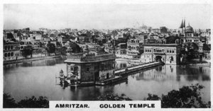 المعبد الذهبي ، أمريتسار ، الهند ، c1925 بواسطة غير معروف