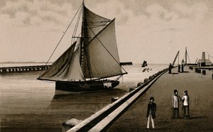 رصيف جورليستون ، c1880. بواسطة غير معروف