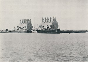 مصاعد الحبوب ، باهيا بلانكا ، 1916 بواسطة غير معروف