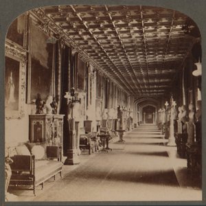 الممر الكبير ، قلعة وندسور ، إنجلترا ، c1910. بواسطة غير معروف