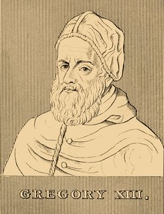 غريغوري الثالث عشر ، 1502-1585 ، 1830. بواسطة غير معروف