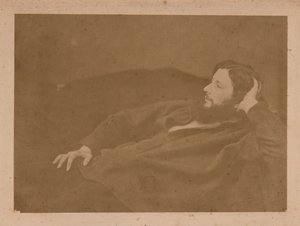 غوستاف كوربيه ، حوالي 1865. بواسطة غير معروف