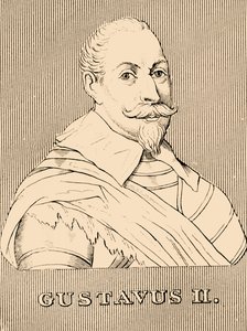 غوستافوس الثاني ، 1594-1632 ، 1830. بواسطة غير معروف