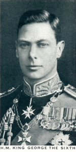 جلالة الملك جورج السادس ، 1937 بواسطة غير معروف