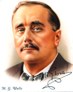 HG Wells ، مؤلف إنجليزي ومؤرخ شعبي ، 1927 بواسطة غير معروف