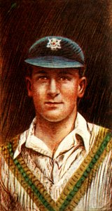H. Larwood Notts ، 1928. بواسطة غير معروف