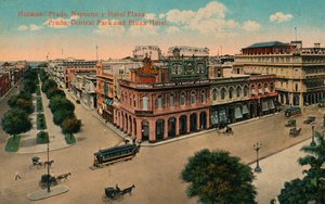 هافانا: برادو ، نيبتونو وفندق بلازا. برادو ، سنترال بارك وفندق بلازا ، c1910 بواسطة غير معروف
