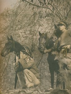 سعيد مع الجبال مرة أخرى ، 1943-1944 بواسطة غير معروف