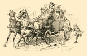 استدعى المدرب للتوقف ، 1907. بواسطة غير معروف