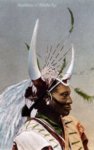 غطاء رأس صبي ريكشا ، ديربان ، 1917 بواسطة غير معروف