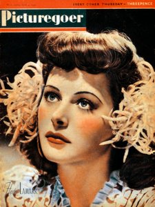هيدي لامار 1914-2000 ، الممثلة الأمريكية النمساوية المولد ، 1942 بواسطة غير معروف