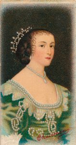 هنرييتا ماريا من فرنسا 1609-1669 ، زوجة ملكة إنجلترا واسكتلندا وأيرلندا ، 1912 بواسطة غير معروف