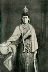 جلالة الملكة الإسكندرية 1902. بواسطة غير معروف
