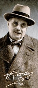 هربرت جورج إتش جي ويلز 1866-1946 ، كاتب إنجليزي ، 1935 بواسطة غير معروف