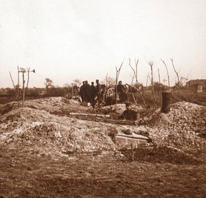 بطارية مخفية ، c1914-c1918 بواسطة غير معروف
