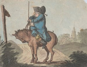 تلميحات للفرسان السيئين ، رقم 1: أعراض الاضطراب ، 10 مايو 1781. بواسطة غير معروف