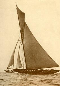 صاحب الجلالة يخت بريتانيا ، c1930. بواسطة غير معروف