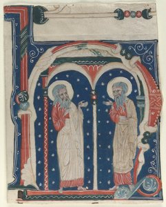 H الأولي التأريخي المستأصل من جهاز مضاد: SS. بول الناسك وأنتوني ، c1200-1230. بواسطة غير معروف