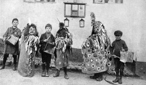 هوبي-حصان ، احتفالات عيد العمال ، سومرست ، c1922 بواسطة غير معروف