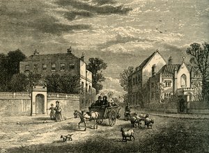 Holcrofts و Priory ، فولهام ، c1878. بواسطة غير معروف