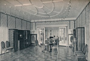 منزل بالقرب من بيليفيلد ، غرفة الطعام ، c1912 بواسطة غير معروف