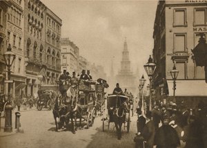كيف تغيرت لندن منذ أن كان يرتدي القبعات العالية من قبل الركاب الخارجيين ، c1900 ، c1935. بواسطة غير معروف