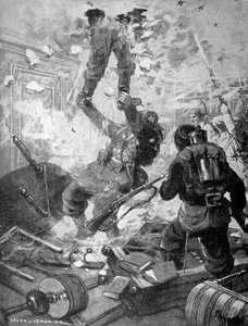 كيف تم أخذ القصر ، الحرب العالمية الأولى ، فرنسا ، 1915 بواسطة غير معروف