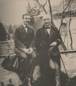 هوغو فون هوفمانستال 1874-1929 وريتشارد شتراوس 1864-1949 ، 1912. بواسطة غير معروف