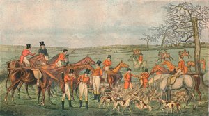 الصيد في ليسترشاير ، 1827 - في الموت ، 1890. بواسطة غير معروف