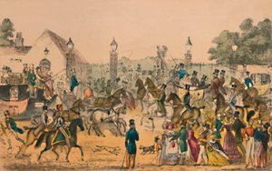 ركن هايد بارك ، 1825 ، c1870 بواسطة غير معروف