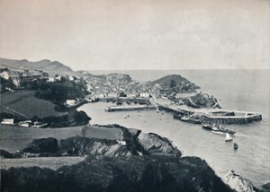 Ilfracombe - عرض نموذجي ، عرض الساحل الوعر ، 1895 بواسطة غير معروف