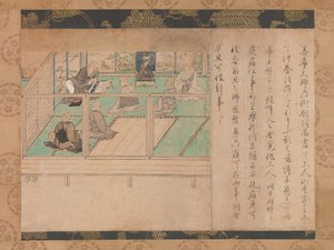 سيرة مصورة لـ Honen Shuikotokuden-e ، كاليفورنيا. 1310-20. بواسطة غير معروف