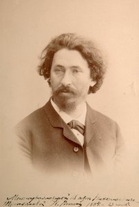 إيليا ريبين ، فنان روسي ، 1884 بواسطة غير معروف