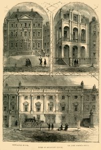 في لينكولنز إن فيلدز ، 1881. بواسطة غير معروف
